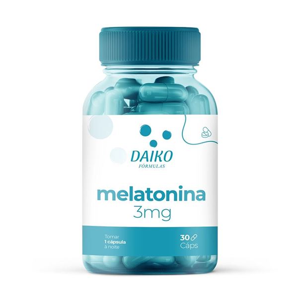 Melatonina 3mg 30 Cápsulas
